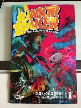 Junior Baker The Righteous Faker #1 Cover A Image Comics 2024 Casey Quackenbush